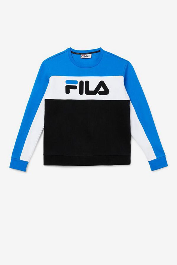 Fila Lesner Fleece Crew Men's Sweatshirts - Multicolor,NZ 231-86925